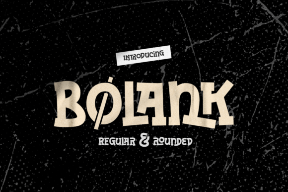 Bolank Display Font for High-Impact Editorial Design
