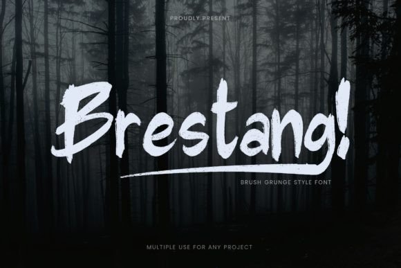 Brestang Font for Chilling Editorial Design