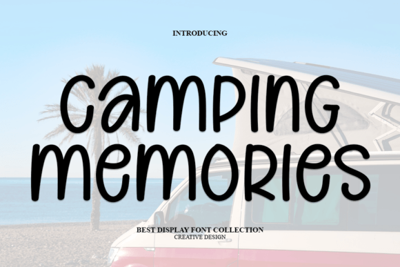 Camping Memories Font for Modern Web Design and Branding