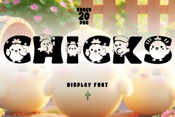 Chicks Font: A Display Typeface for Memorable Branding