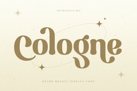 Cologne Display Font for Modern Marketing and Branding