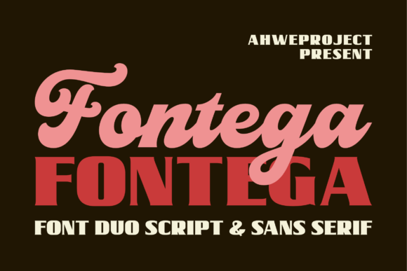 Fontega Duo: The Luxurious Typeface for High-End Campaign Visuals