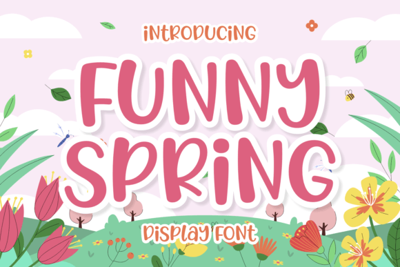 Funny Spring Font for Creative Makers and Branding
