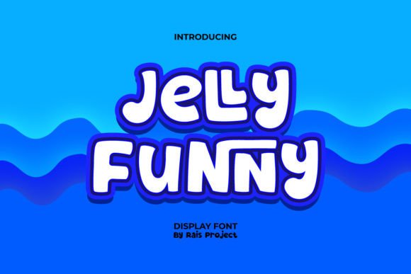 Jelly Funny Font Adds Fluffy Charm to Display Projects