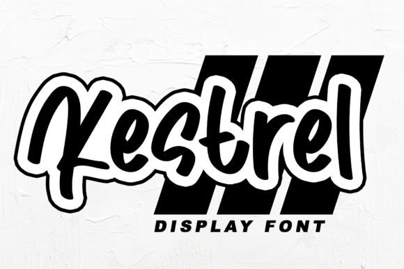 Kestrel Font: A Handwritten Typeface for Digital Celebration Design
