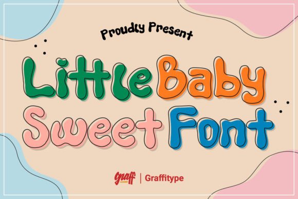 Little Baby Sweet Font for Cute Handmade Branding
