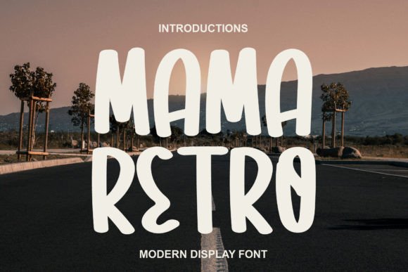 Mama Retro Font for Bold Digital Branding and Creative Typography