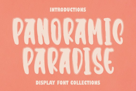 Panoramic Paradise Font for a Polished Brand Look