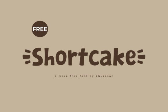 Shortcake Display Typeface for High-Impact Campaign Graphics