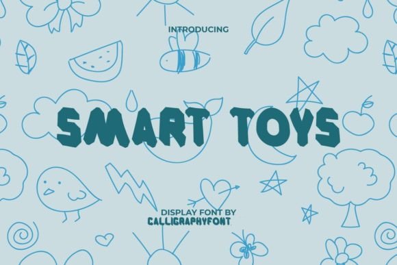 Smart Toys Font: A Playful Display Typeface for Creative Projects