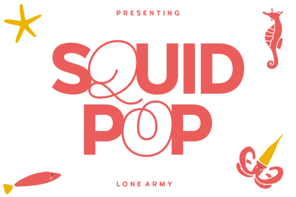 Squid Pop Font: Boost Your Brand with Playful Display Typography