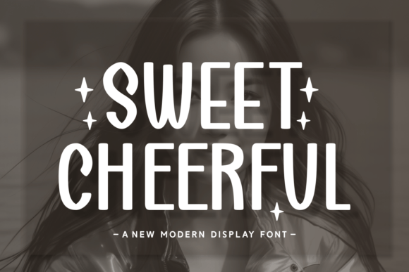 Sweet Cheerful Font for Modern Editorial Design