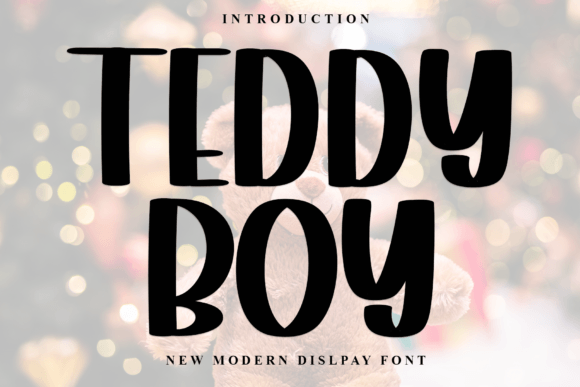 Teddyboy Font Brings Festive Flair to Branding Projects