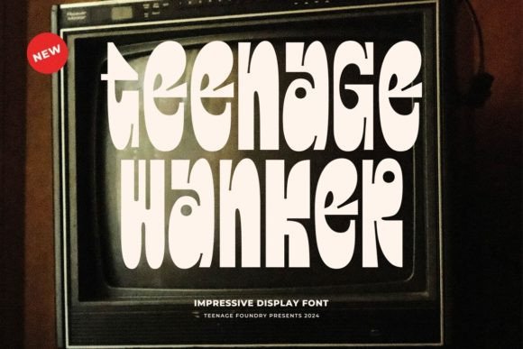 Teenage Wanker Font Review for Creative Makers and Product Designers