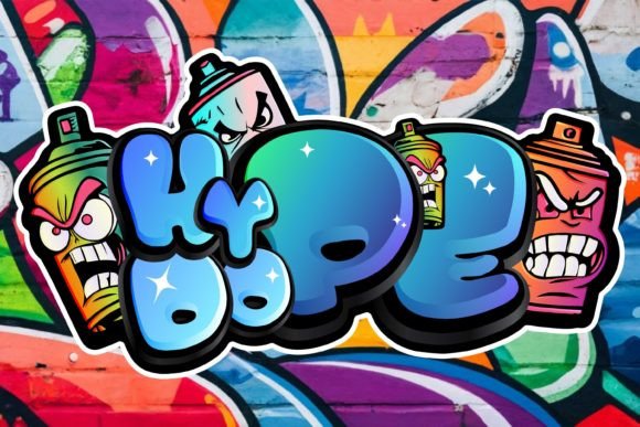 Use Hype Dope Font to Boost Your Campaign Impact