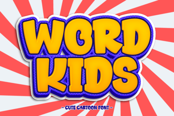 Word Kids Font: A Playful Typeface for Creative Branding
